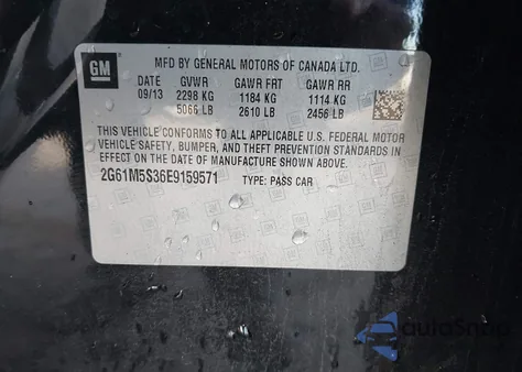 2014 Cadillac Xts Luxury from USA, damaged, VIN 2G61M5S36E9159571